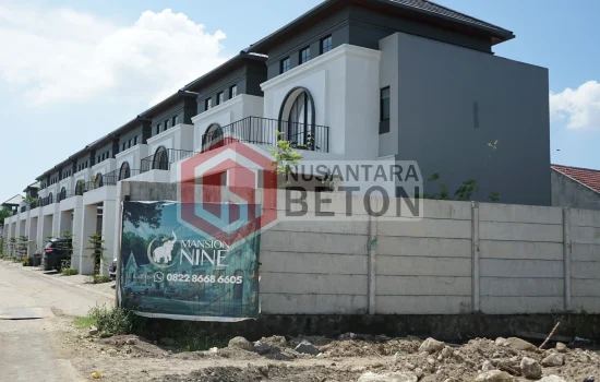 Pagar Panel Nusantara Beton Jadi Pilihan Proyek Mansion Nine