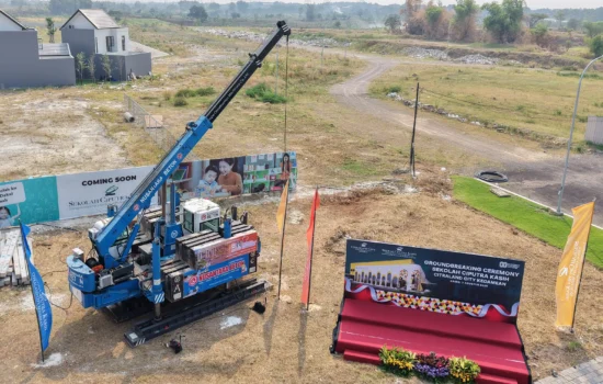 Ground Breaking Sekolah Ciputra Kasih Didukung Nusantara Beton