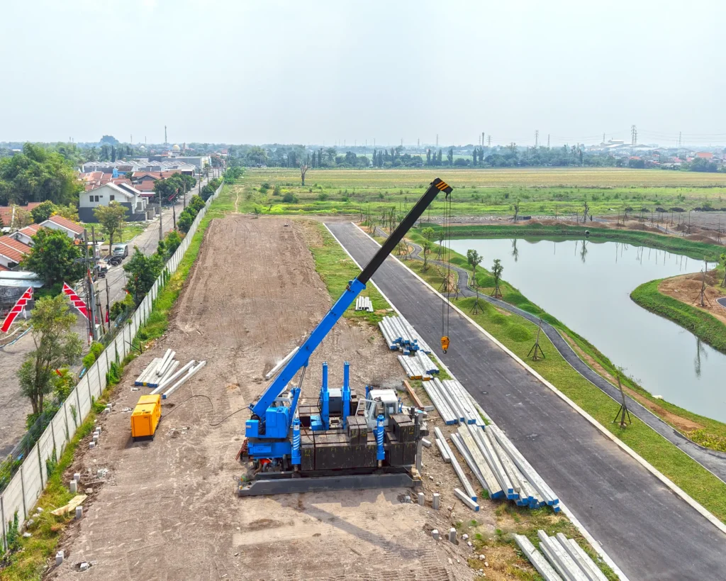 Pemasangan Minipile Nusantara Beton Citra Garden