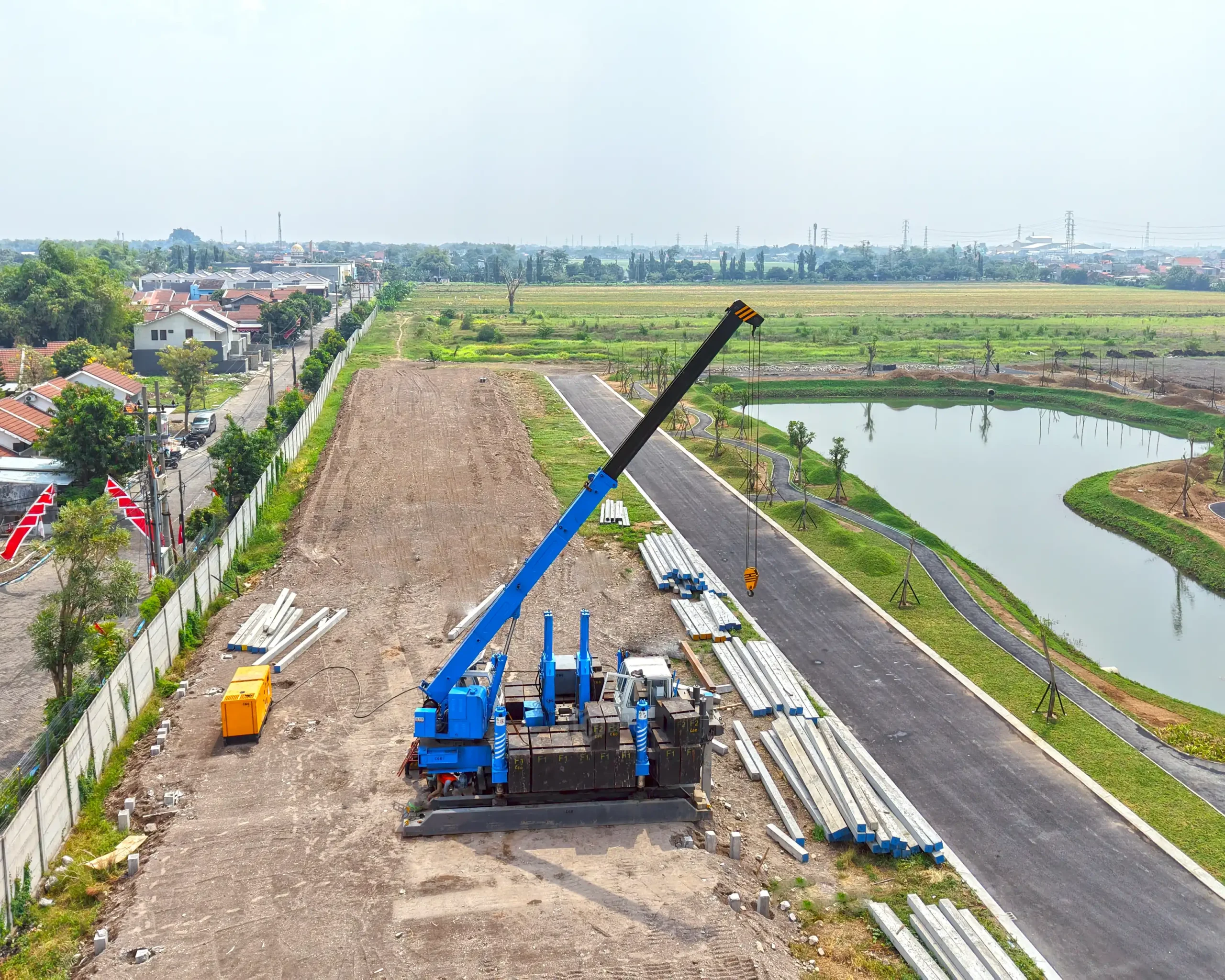 Pemasangan Minipile Nusantara Beton Citra Garden