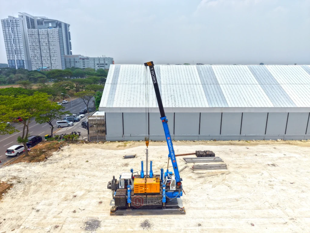 Pondasi Lapangan Padel Citraland