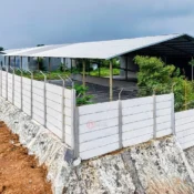 Panel Pagar Beton Kawat Duri