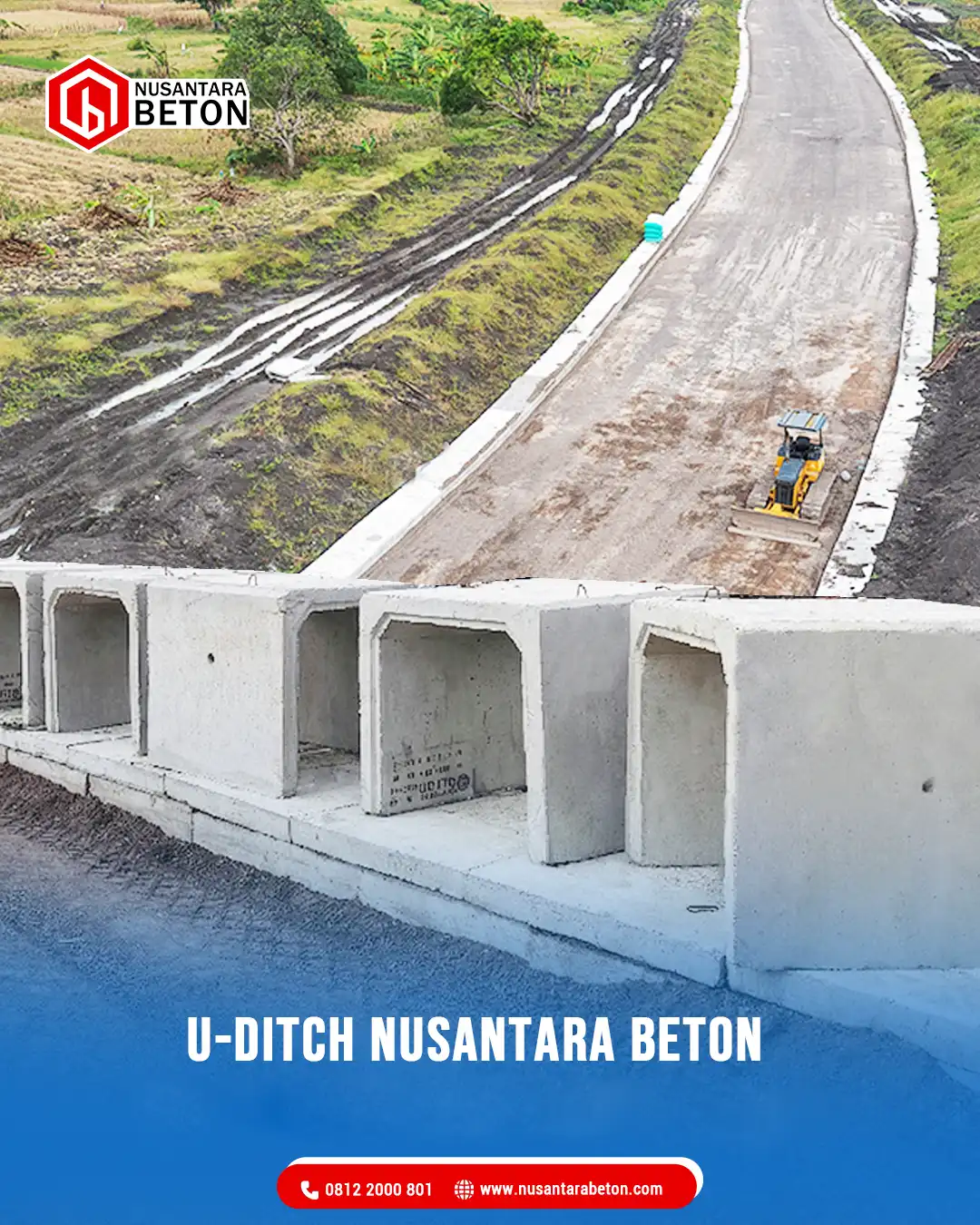 Panduan Pasang & Spesifikasi U-Ditch Nusantara Beton 2026