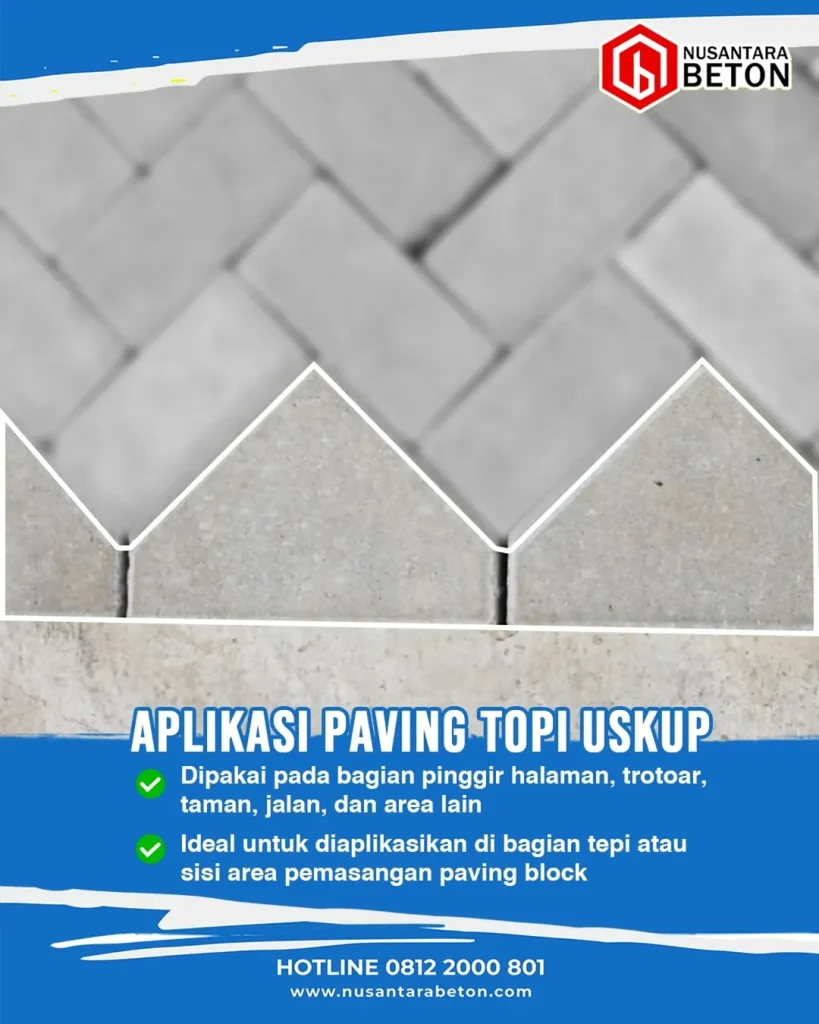 Paving Topi Uskup Nusantara Beton