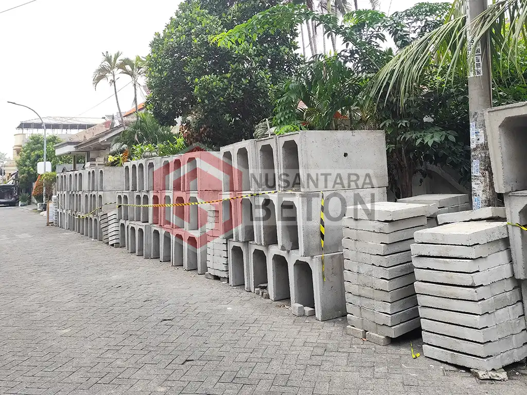 Dukuh Pakis Bebas Genangan Dengan U-Ditch Nusantara Beton